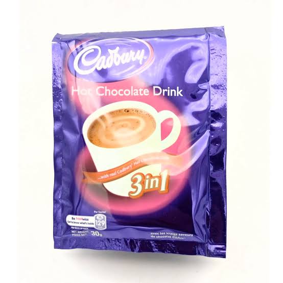 CADBURY 3 IN 1 HOT CHOCOLATEDRINK 30G