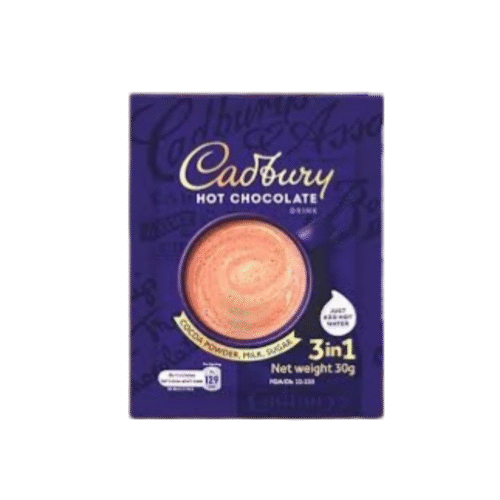 CADBURY HOT CHOCOLATE DRINK 3IN1 30G