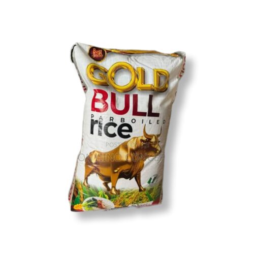 GOLD BULL PARBOILED RICE 25KG