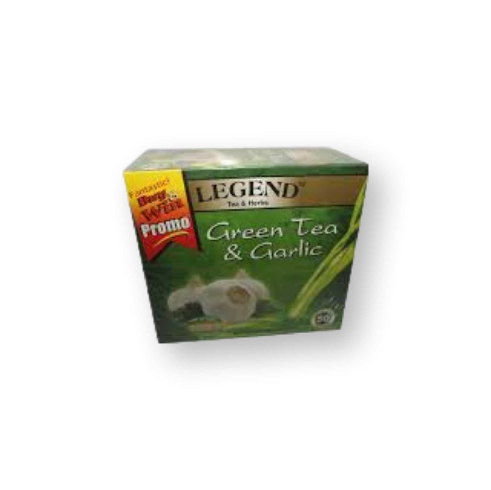 LEGENDS TEA & HERBS GREEN TEA & GARLIC 50G
