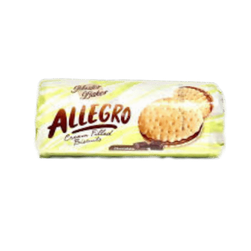 MASTER BAKER ALLEGRO CREAM FILLED WITH CHOCOLATE BISCUITS