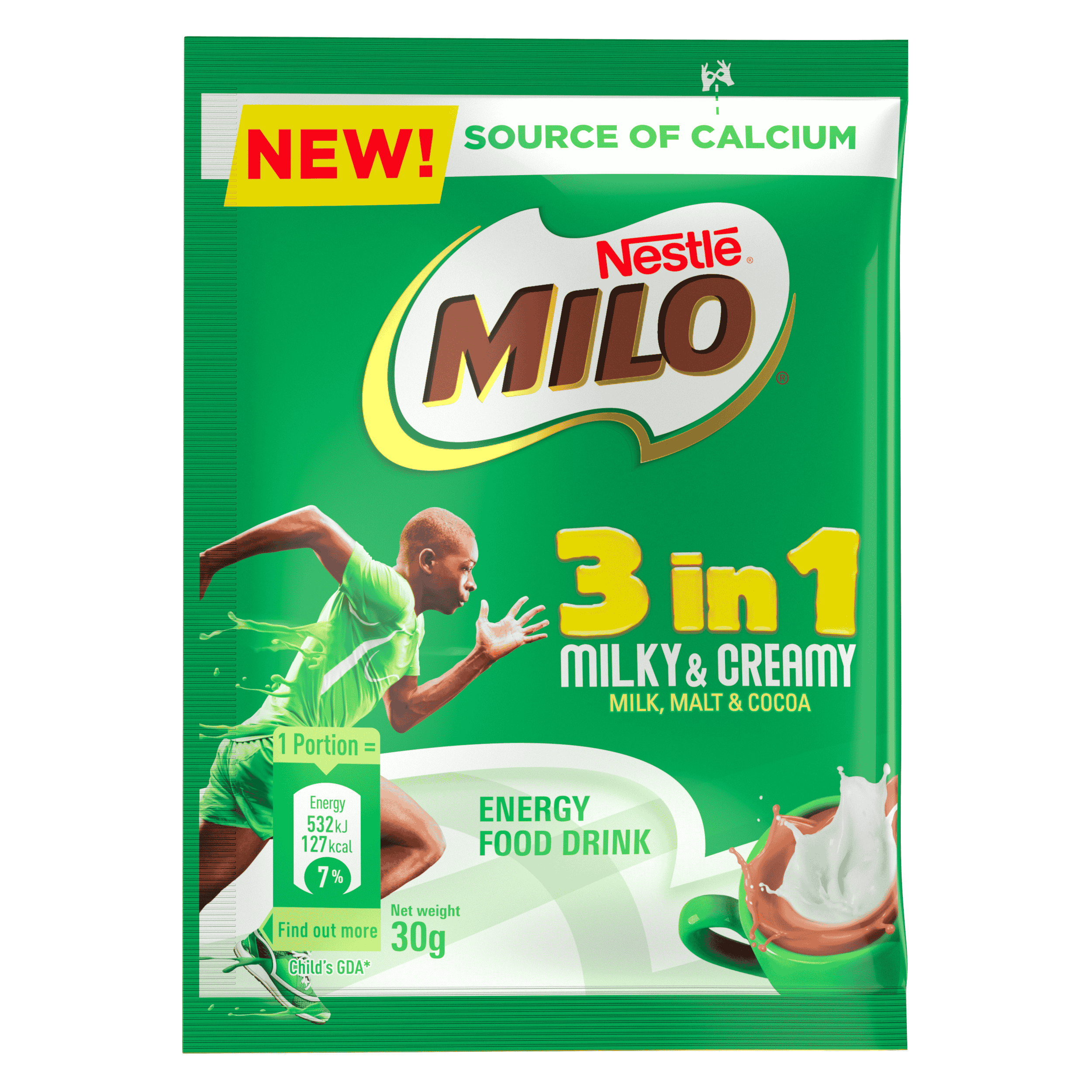 MILO 3 IN 1 SACHET 30G