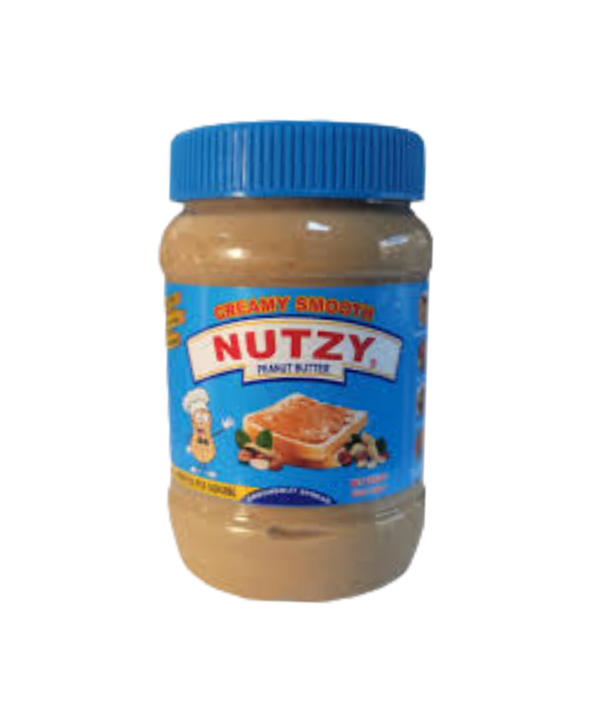 NUTZY PEANUT BUTTER CREAMY SMOOTH 510G