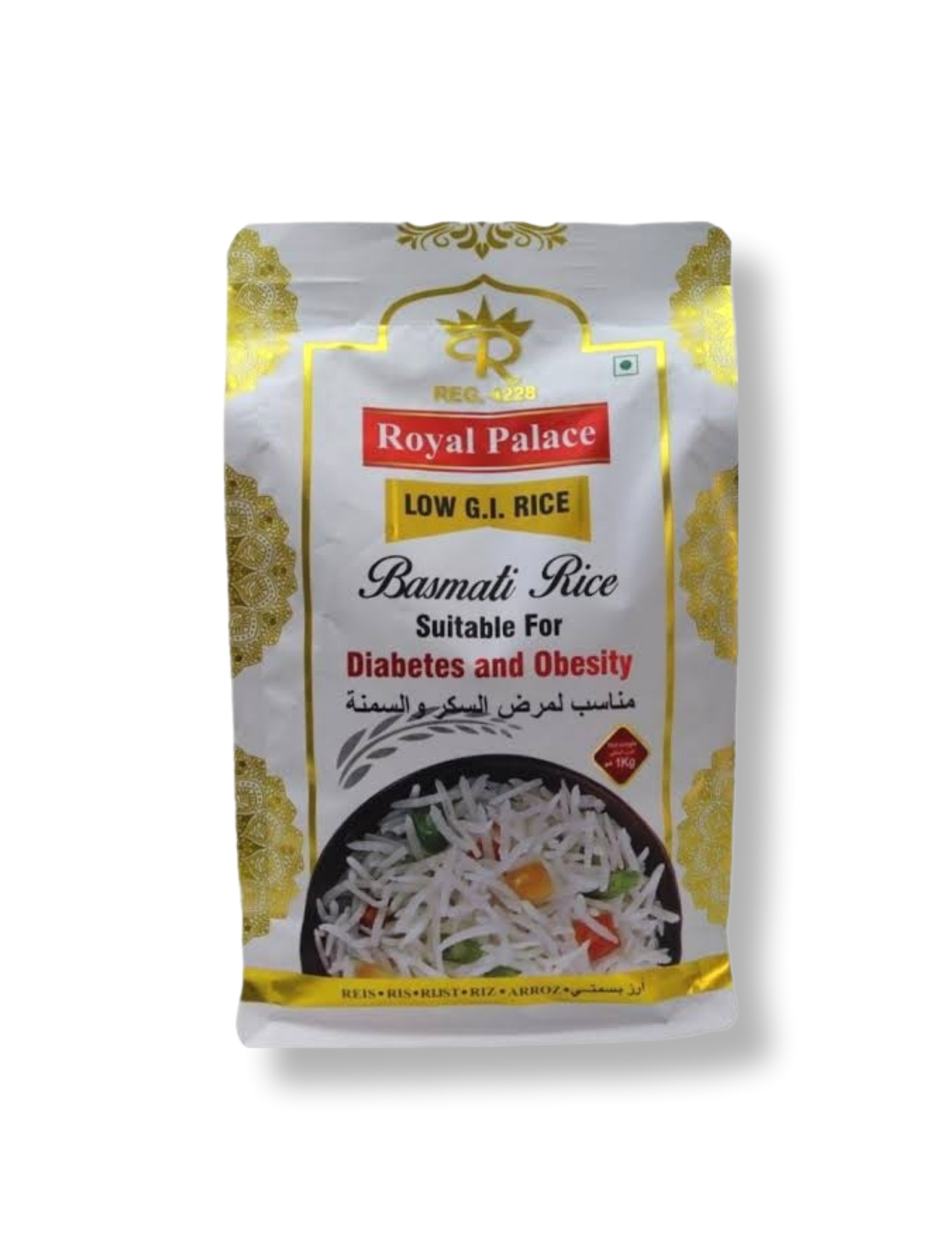 ROYAL PALACE BASMATI RICE SUITABLE FOR DIABETE AND OBESITY 1KG