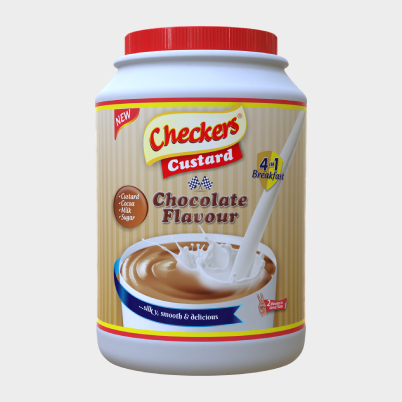 CHECKERS CUSTARD 4 IN 1 CHOCOLATE 1KG