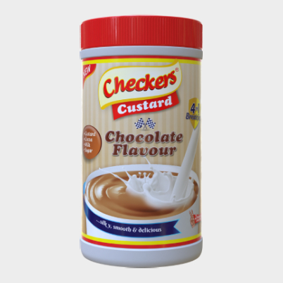 CHECKERS CUSTARD 4 IN 1 CHOCOLATE 400G