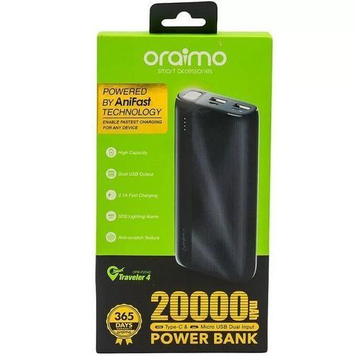 Oraimo Traveler 20,000 mAh power bank
