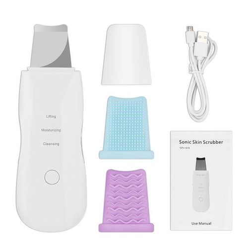 Generic Ultrasonic Skin Scrubber Deep Face Cleaning Machine