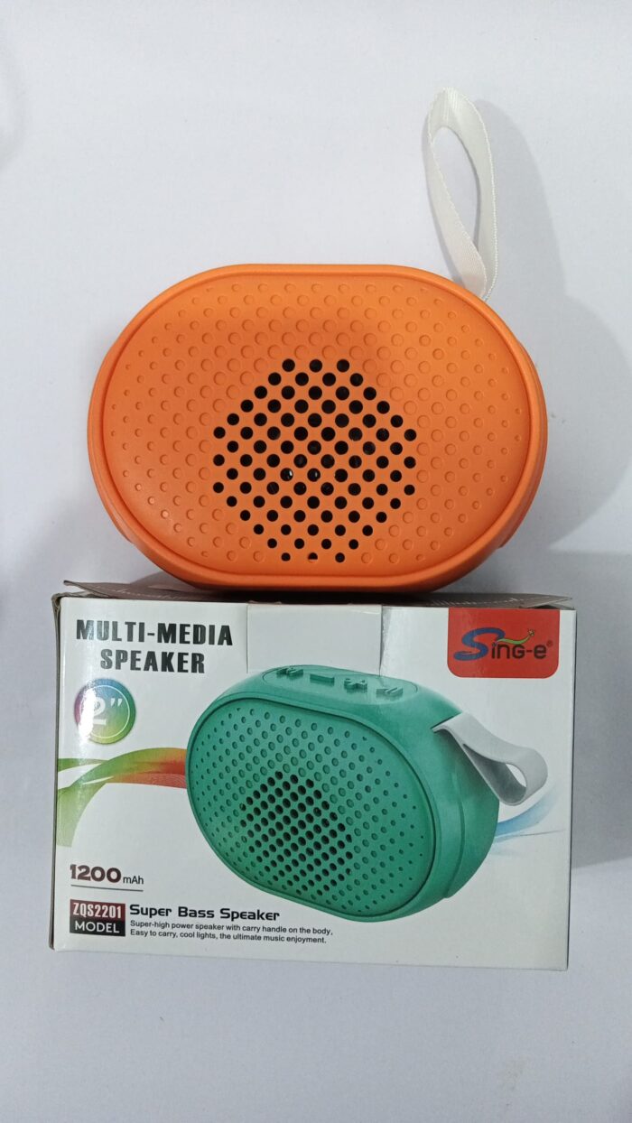 Sing-e multi-media speaker, model ZQS2201