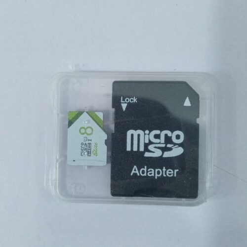 8GB Exceria Ultra microSD card with an adapter.