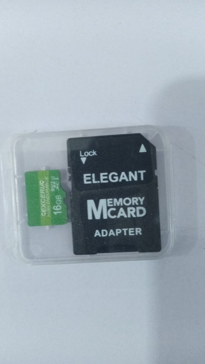 16GB Ultra microSD card with an adapter.