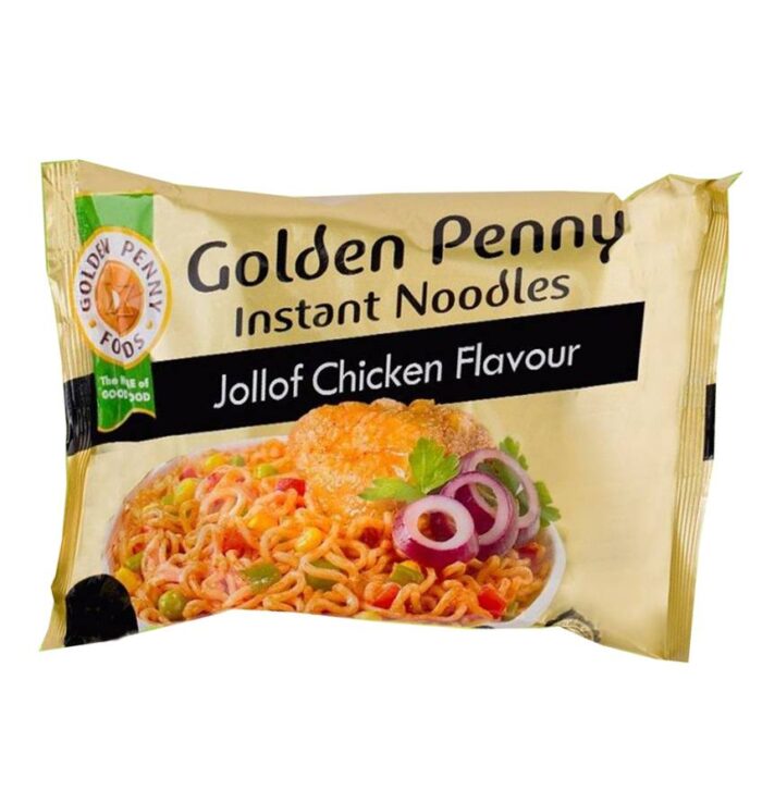 Golden penny instant noodles Jollof chicken flavour 120G