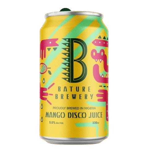 Bature Brewery Mango Disco Juice Beer Drink 330ML