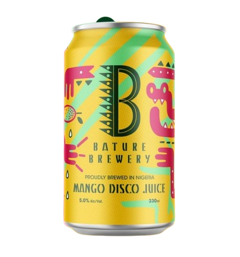 Bature Brewery Mango Disco Juice Beer Drink 330ML