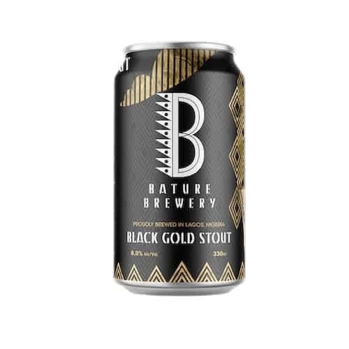 Bature Brewery Black Gold Stout Beer Drink 330ML