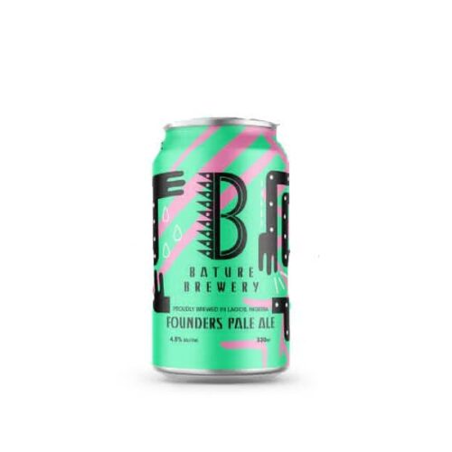 Bature Brewery Founders Pale Ale Beer Drink 330ML